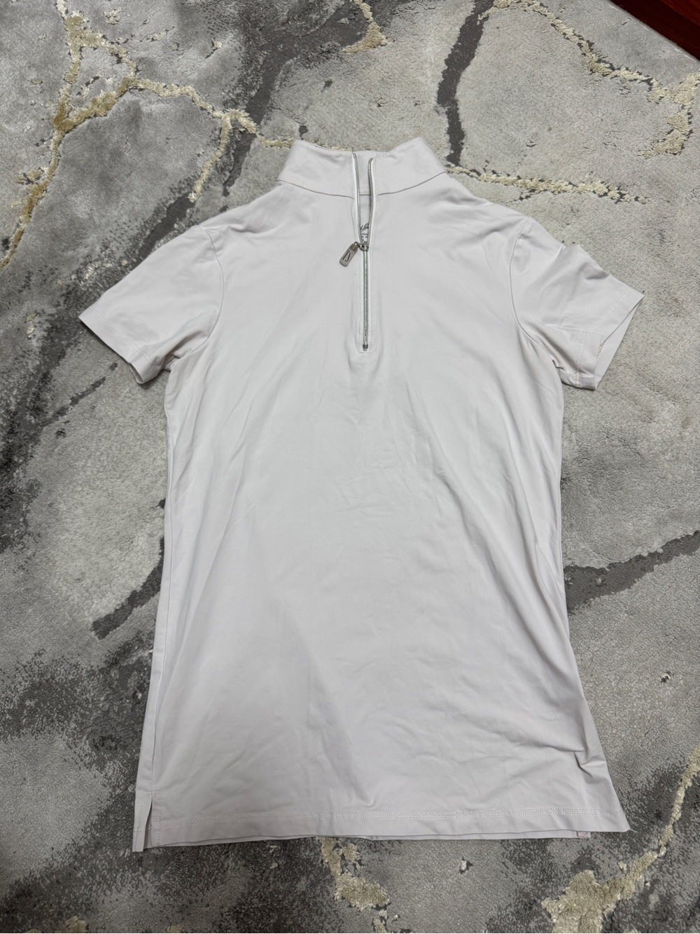 Tailored sportsman short sleeve riding shirt